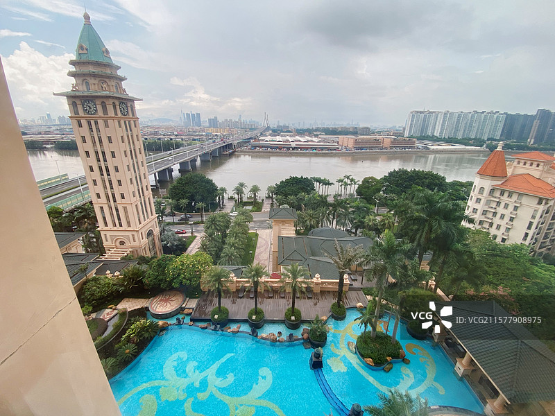 广州街景图片素材