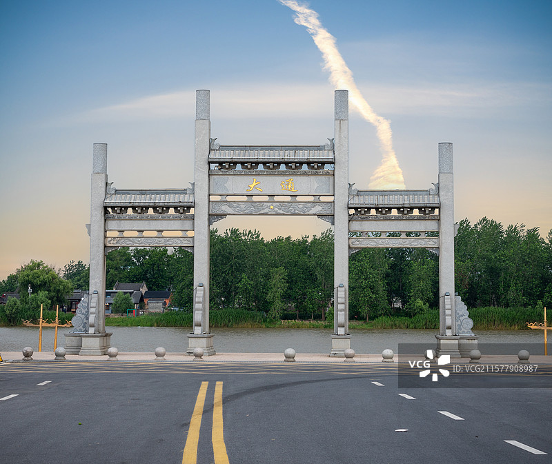 铜陵大通古镇图片素材