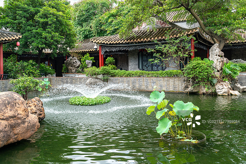 广东顺德清晖园图片素材