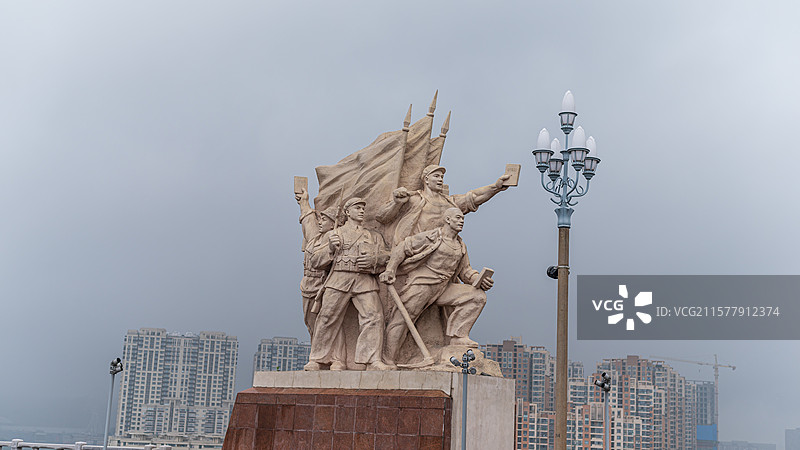 南京长江大桥2021年图片素材