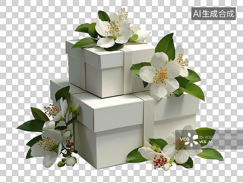 【AI数字艺术】免扣元素礼盒图标图片素材