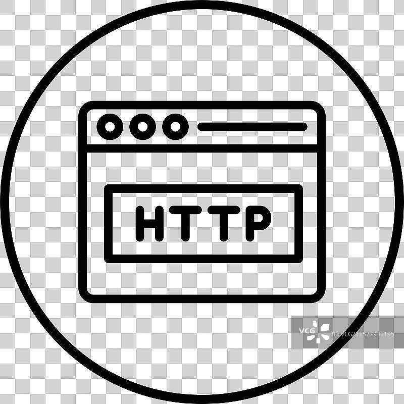 HTTP图标设计图片素材
