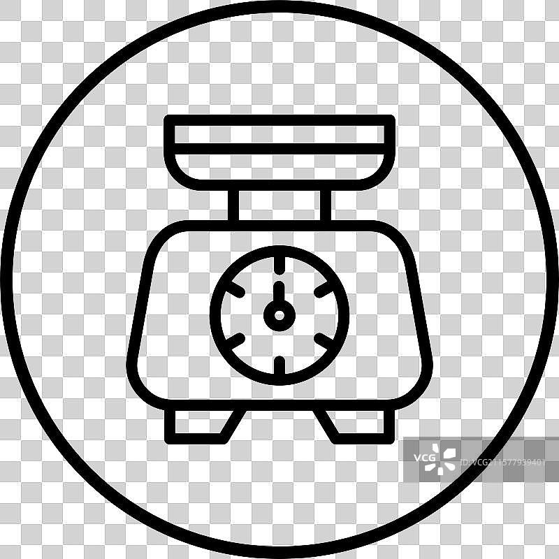 比例图标设计图片素材