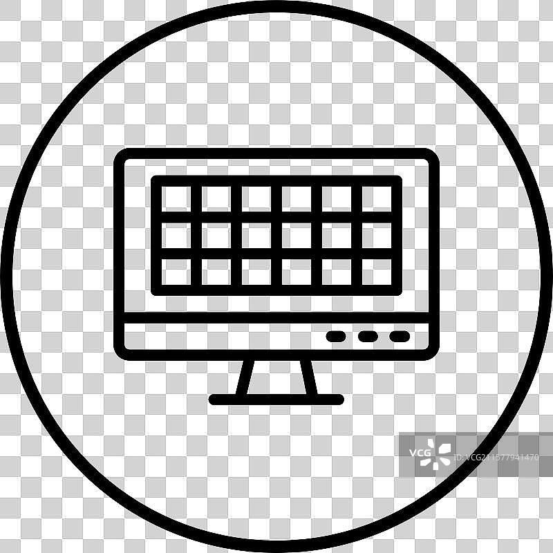 网格图标设计图片素材