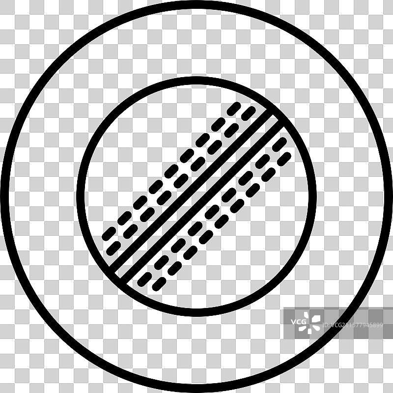 板球球图标设计图片素材