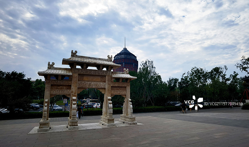 古城、名泉图片素材