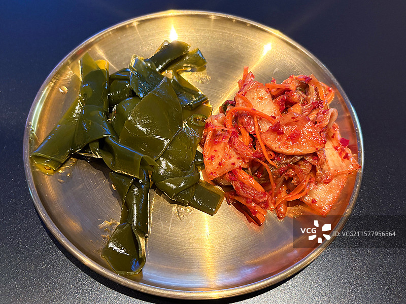 海带辣白菜图片素材