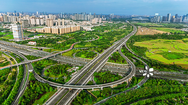 成都城市圈图片素材