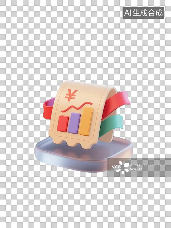 【AI数字艺术】小票图片素材