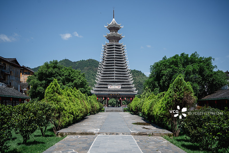 贵州榕江三宝侗寨图片素材