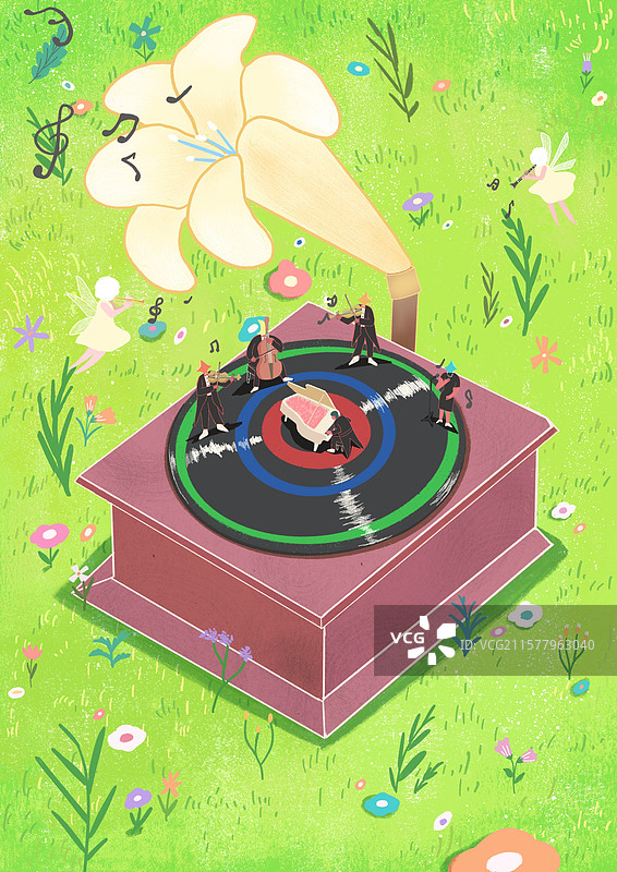 春日交响曲图片素材