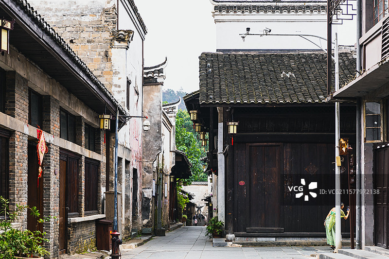 位于湖南省洪江市的黔阳古城是一座有着2200多年历史的文化名城，是全国保存最为完好的明清古城之一。图片素材