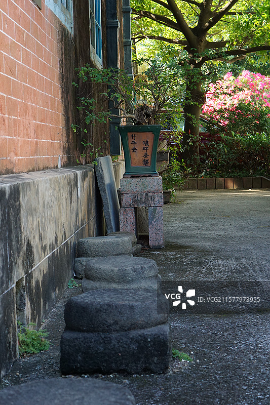 民国时期的老式房屋及摆设图片素材