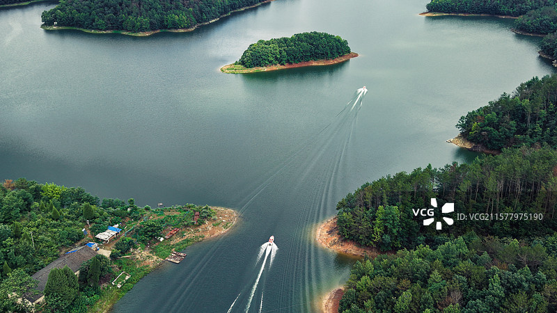 孝昌县观音湖风景区图片素材