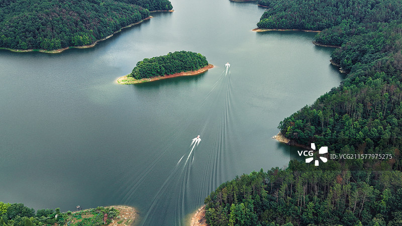 孝昌县观音湖风景区图片素材