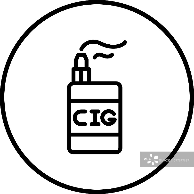 电子烟图标设计图片素材