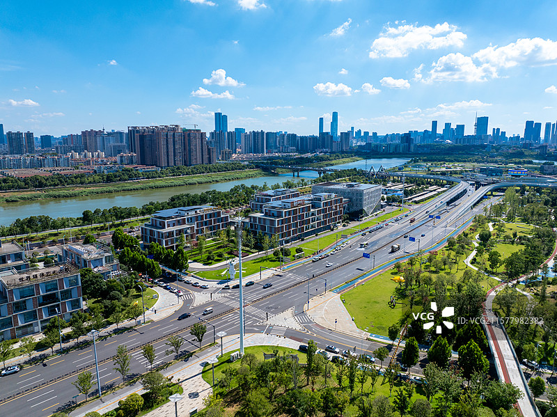 长沙马栏山图片素材