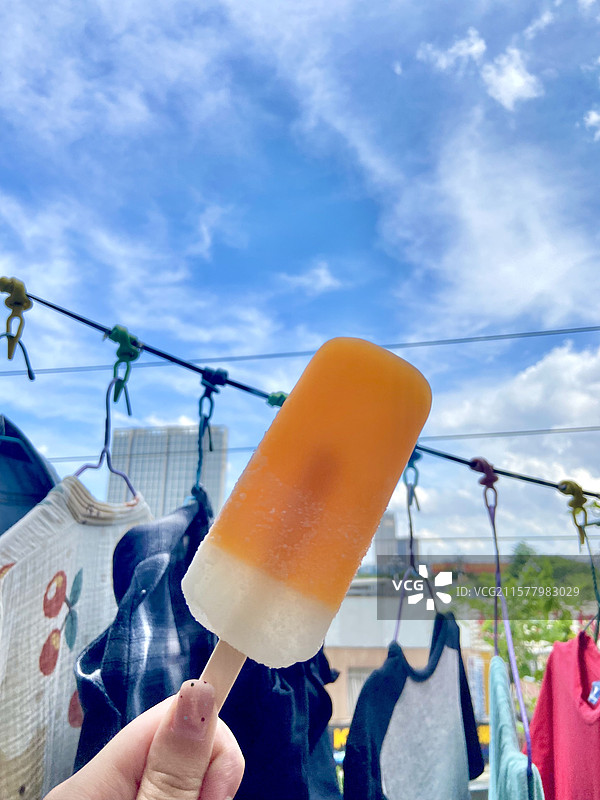 夏天的冰淇淋图片素材