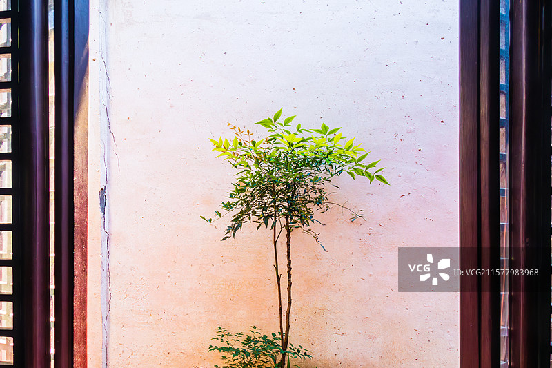 周庄张厅一角图片素材