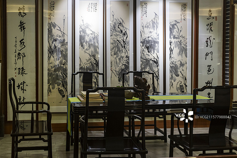 中式室内装饰设计风格图片素材