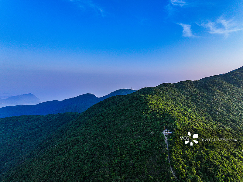 深圳大鹏半岛山海日落景观图片素材