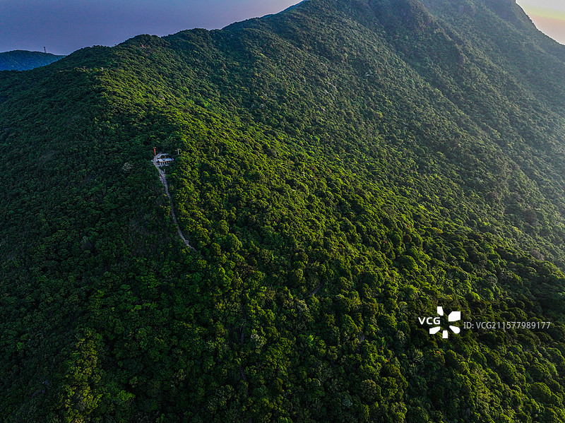 深圳大鹏半岛山海日落景观图片素材