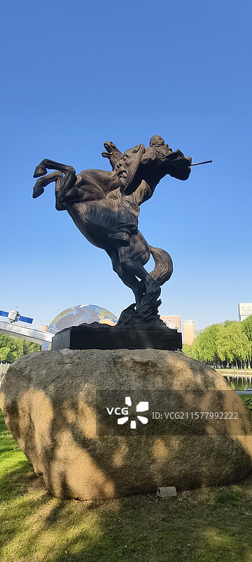 长春世界雕塑公园，无题图片素材