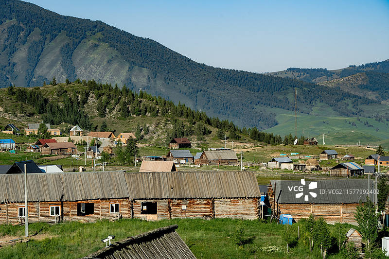 牧民 木屋 远方 生态 环境 商业 背景 素材图片素材