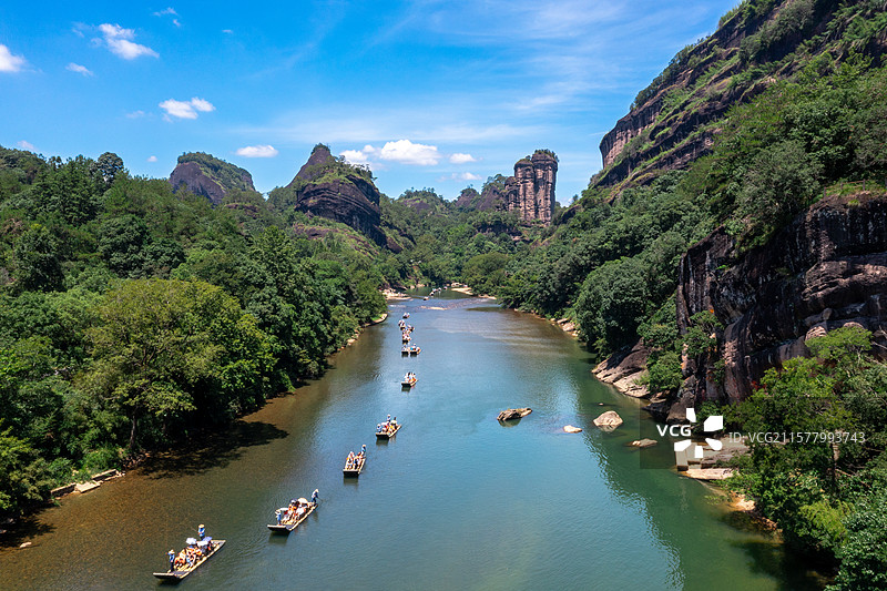 武夷山玉女峰图片素材