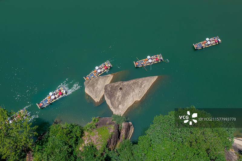武夷山九曲溪图片素材