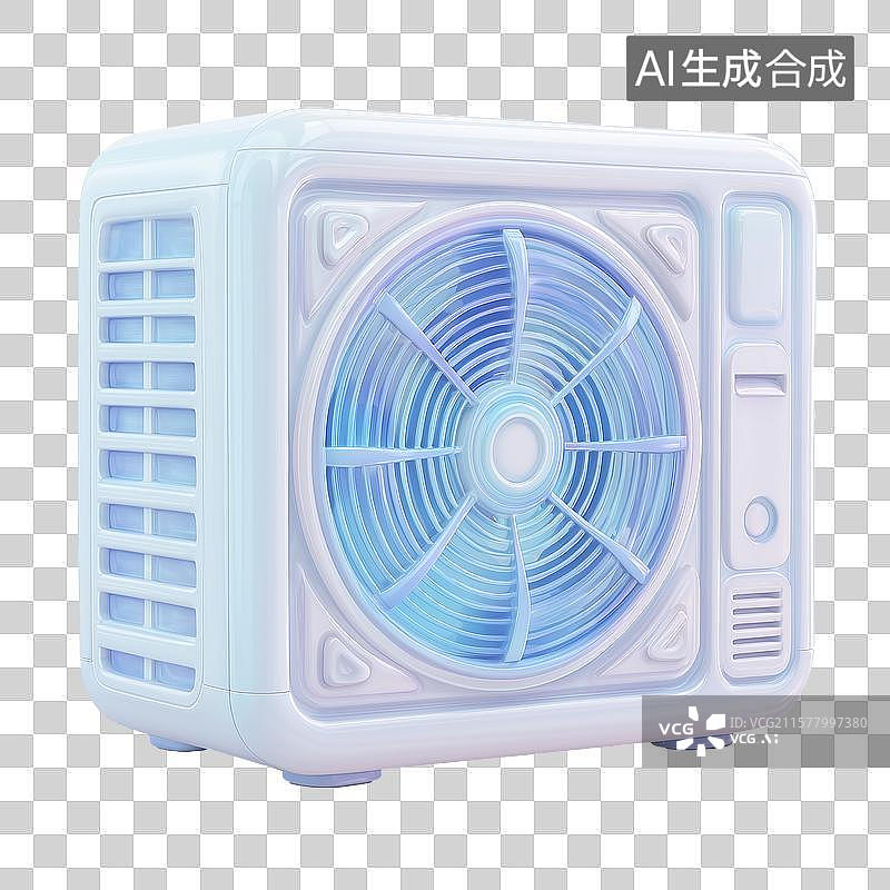 【AI数字艺术】户外空调挂机图片素材