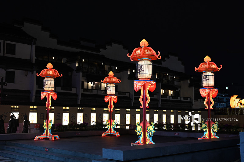 南京夫子庙江南贡院，中国科举博物馆图片素材