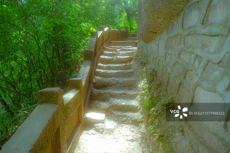 青城山道观图片素材