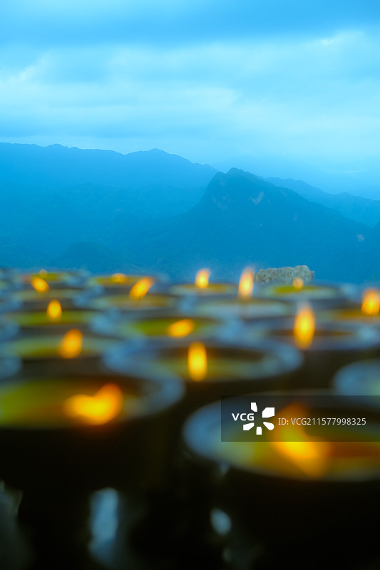 青城山道观图片素材