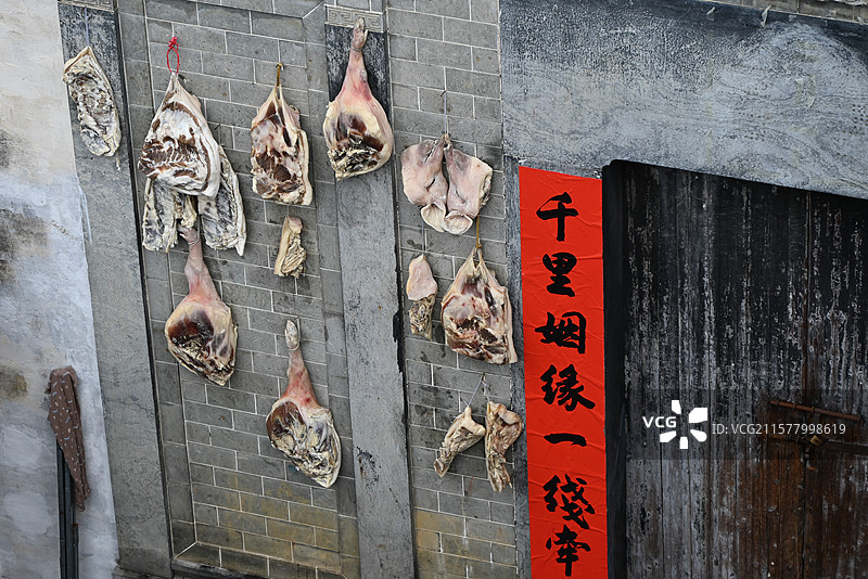 安徽西递 青砖黛瓦间的徽州记忆图片素材