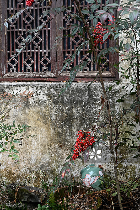 安徽西递 青砖黛瓦间的徽州记忆图片素材