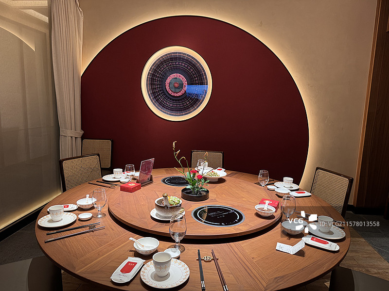 餐厅包厢图片素材