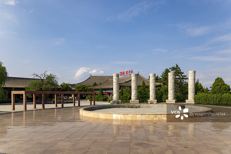 陕西省榆林市府谷县神龙山森林公园摄影图片图片素材