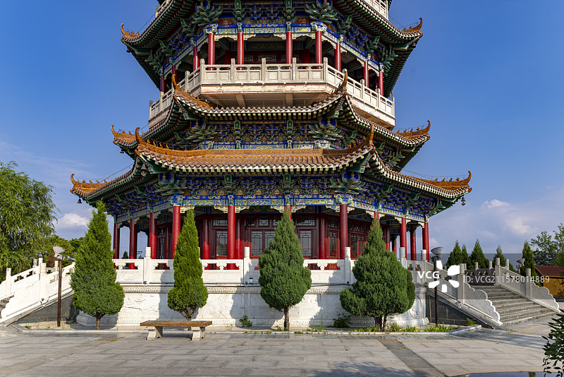 陕西省榆林市府谷县神龙山森林公园摄影图片图片素材