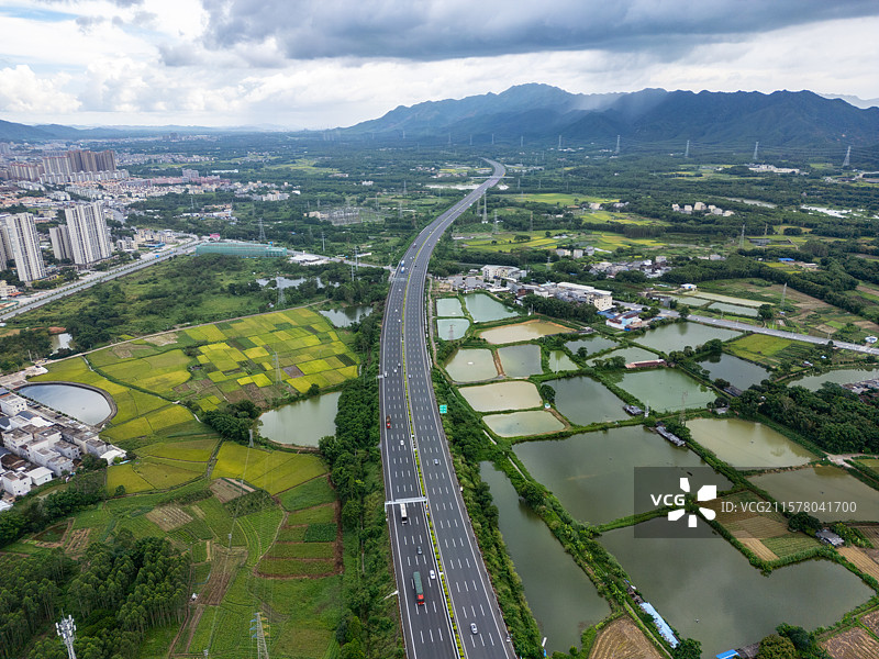 恩平高速公路图片素材