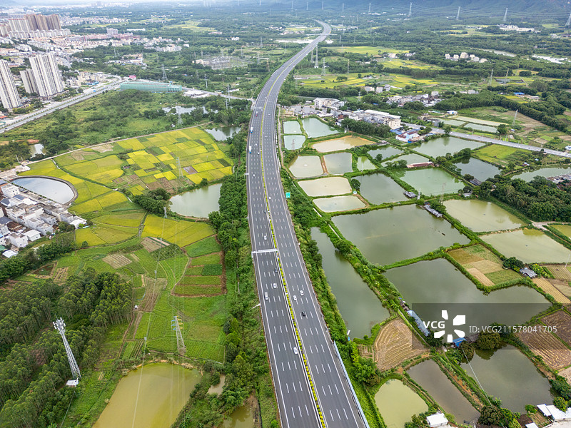 恩平高速公路图片素材