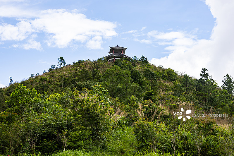 江门恩平鳌峰公园图片素材