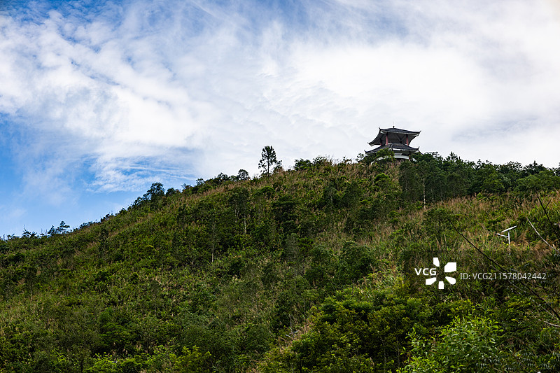 江门恩平鳌峰公园图片素材