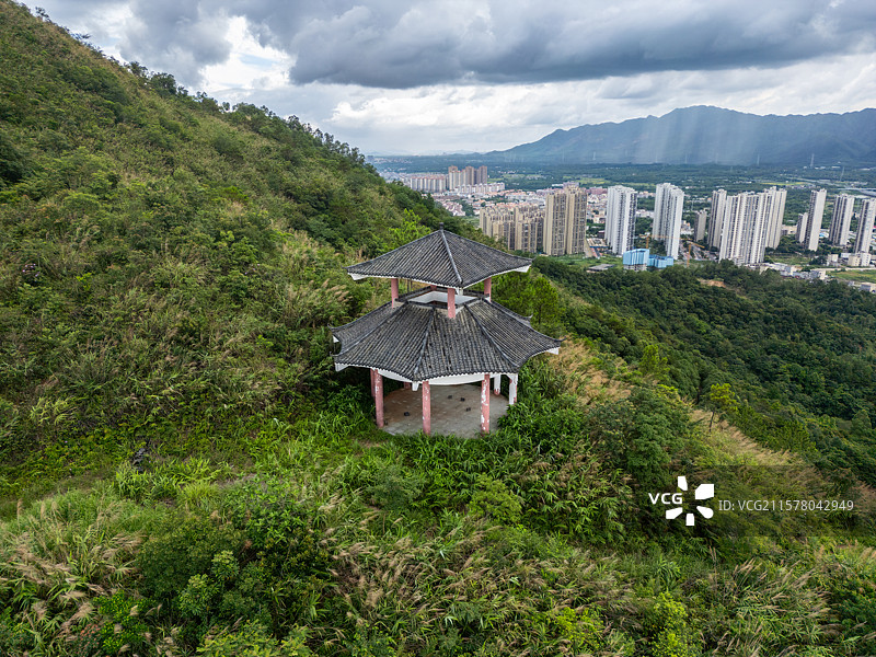 江门恩平鳌峰公园图片素材