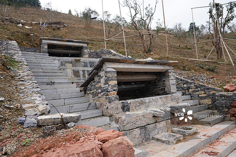 古老的水井图片素材