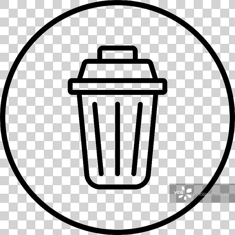 垃圾图标设计图片素材