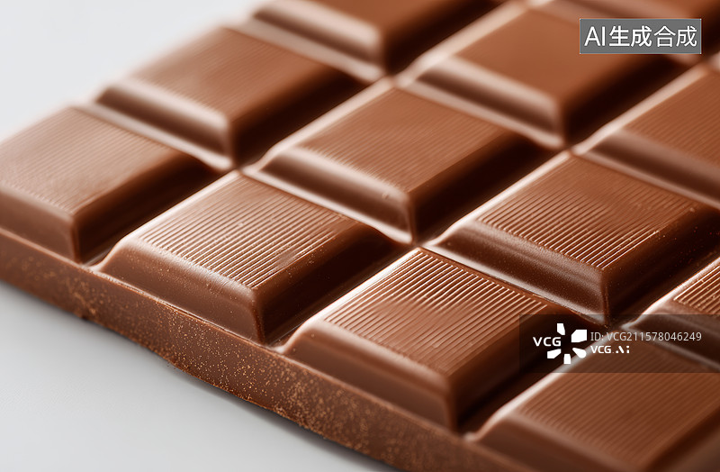 【AI数字艺术】巧克力块的诱惑图片素材