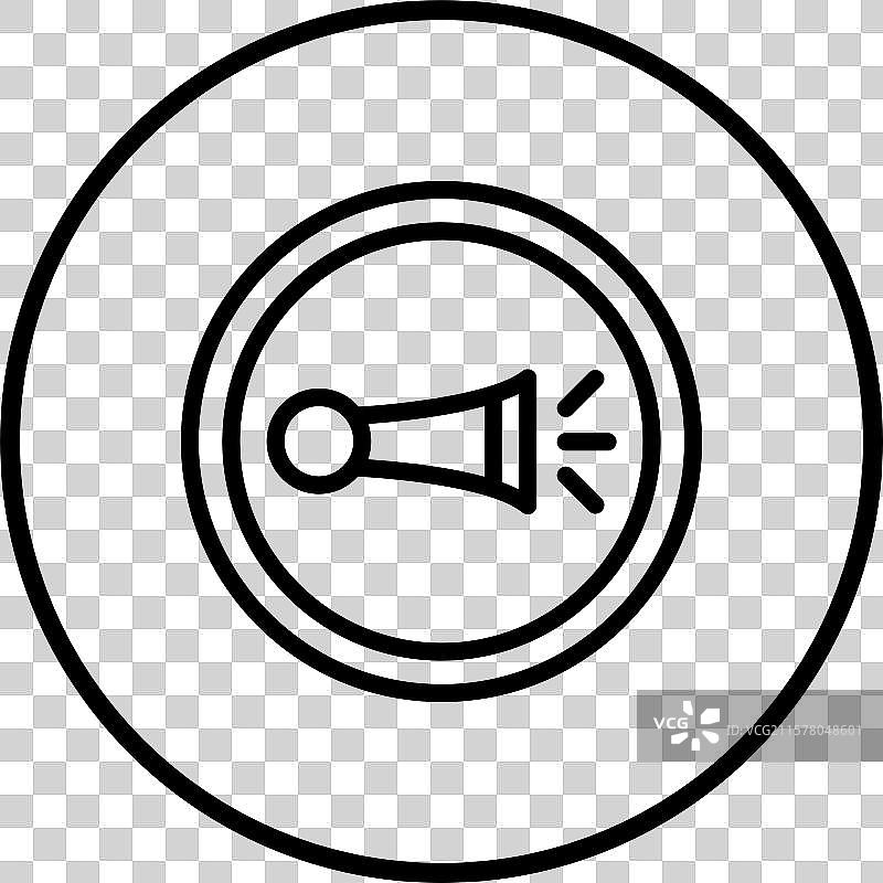 号角图标设计图片素材