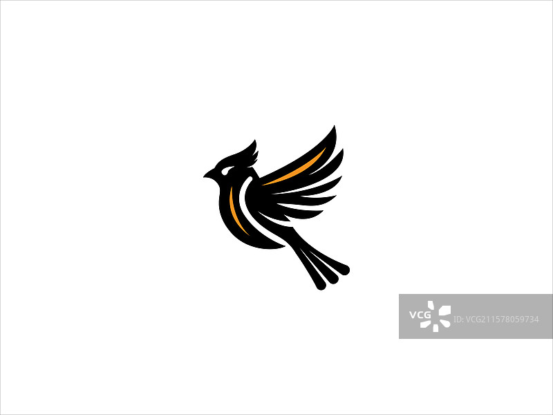 红雀标志图片素材