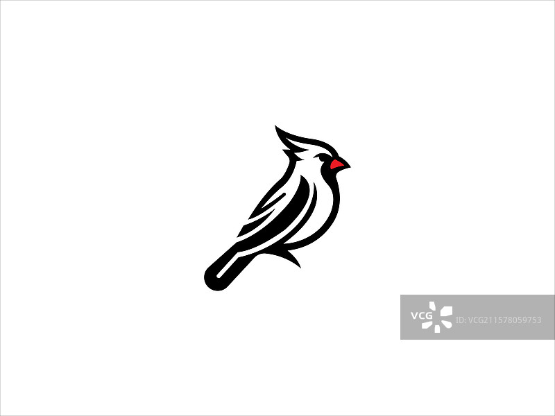 红雀标志图片素材